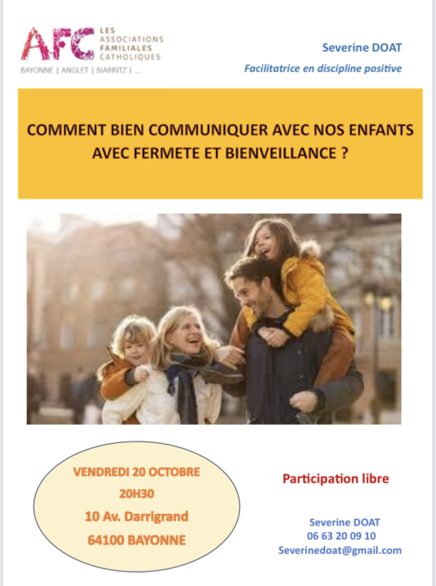 CONFÉRENCE DE RENTRÉE DE L'AFC du BAB - 20 octobre 2023